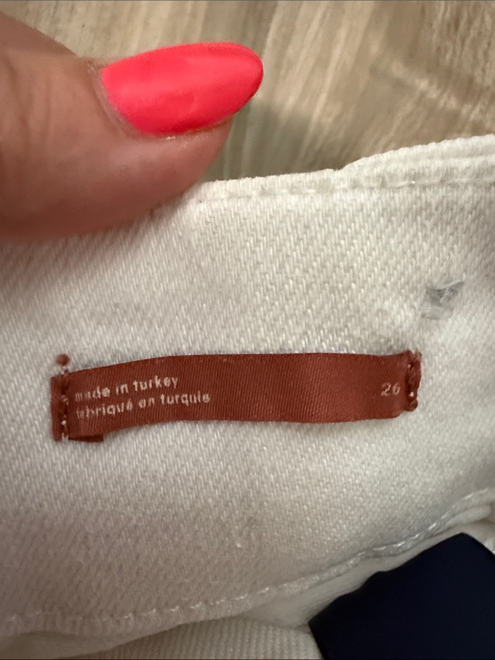 Pilcro White Wide Leg Jeans - Picture 3 of 11